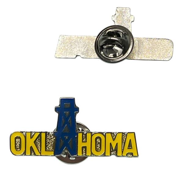 Vintage DECA State & Conference Pin Lot (10) 1990s Career Club Enamel Pins - Picture 10 of 11